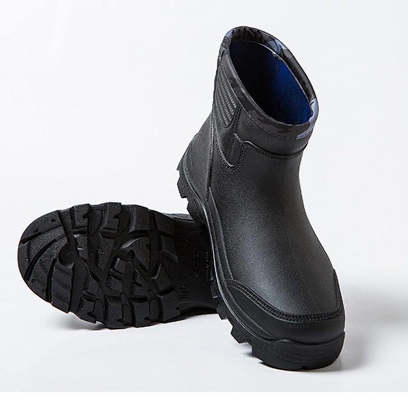 Gets Rain Boots for Mens Waterproof Light Rubber Ankle Boots for All Type of Weather - Image 4